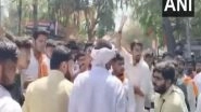 India News | Members of ABVP Lucknow Hold Protest Against Samajwadi Party over MP Ramji Lal Suman's Statement