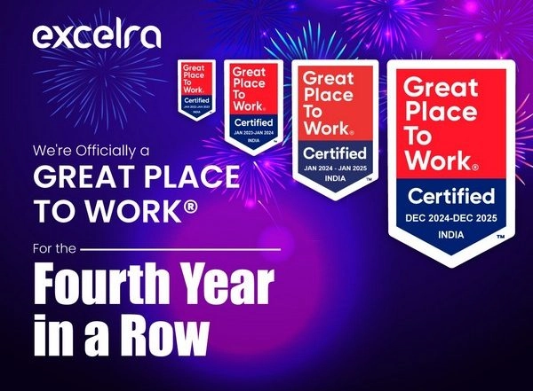 Business News | Excelra Achieves Great Place to Work Certification for the Fourth Consecutive Year