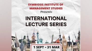 Business News | SIMS Concludes International Lecture Series, Showcasing Global Thought Leadership