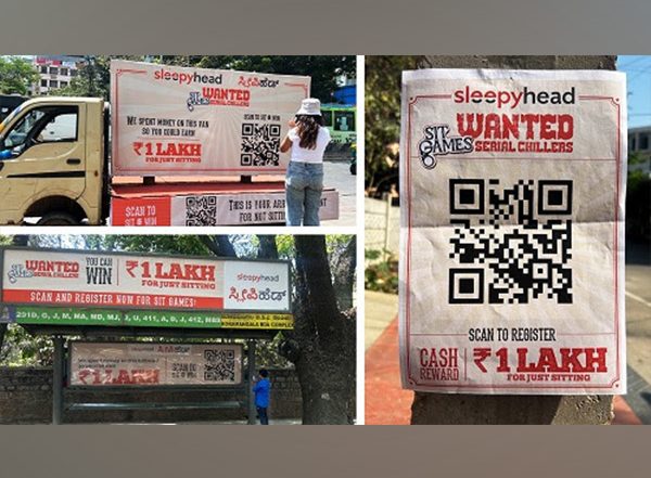 Business News | Sleepyhead's 'SIT Games' Challenges Bengaluru's Youth to Win INR 1 Lakh by Doing Absolutely Nothing
