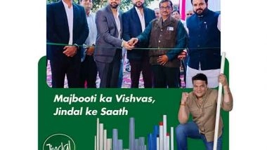 Business News | DS Jindal Group Inaugurates State-of-the-Art PVC Manufacturing Facility in Pantnagar, Uttarakhand