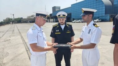 World News | Ex Indra:14th Edition of India, Russia Bilateral Naval Exercise Set to Take Place off Chennai