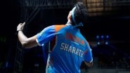 Sports News | WTT Star Contender 2025: Sharath Kamal Show Continues Strongly with Straight Games Win