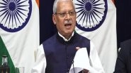 World News | 6th BIMSTEC Summit in Thailand Will Not Be Impacted: Secy East Jaideep Mazumdar After Earthquakes in Thailand, Myanmar