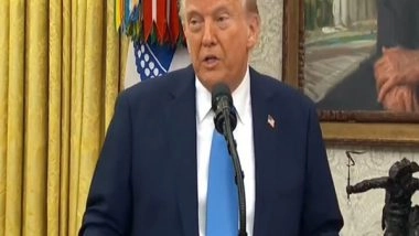 World News | Donald Trump Praises PM Modi's Leadership, Says 'India Has a Great Prime Minister'