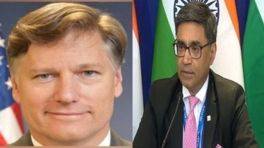 World News | Vikram Misri Congratulates US Deputy Secy Christopher Landau, Extends Invitation to Visit India