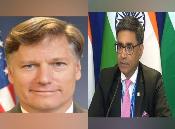 World News | Vikram Misri Congratulates US Deputy Secy Christopher Landau, Extends Invitation to Visit India