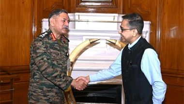 India News | Indian Army Chief, High Commissioner to Bangladesh Discuss Geostrategic Issues