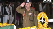 India News | Jammu and Kashmir: Wreath-laying Ceremony Held for Police Personnel Killed in Kathua Encounter