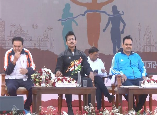 India News | CM Bhajanlal Sharma Flags off 'Run for Fit Rajasthan' in Jaipur