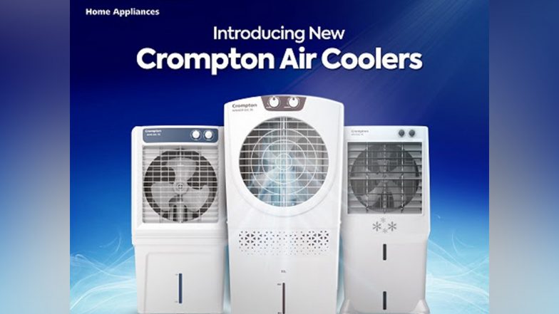 Business News | Crompton Rolls Out Its All New Range of Aura, Avancer & Jedi Air Coolers for an Effortless Summer Cooling Experience