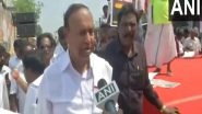 India News | DMK MP TR Balu Leads Party's Protest Against Union Government over MNREGA Scheme