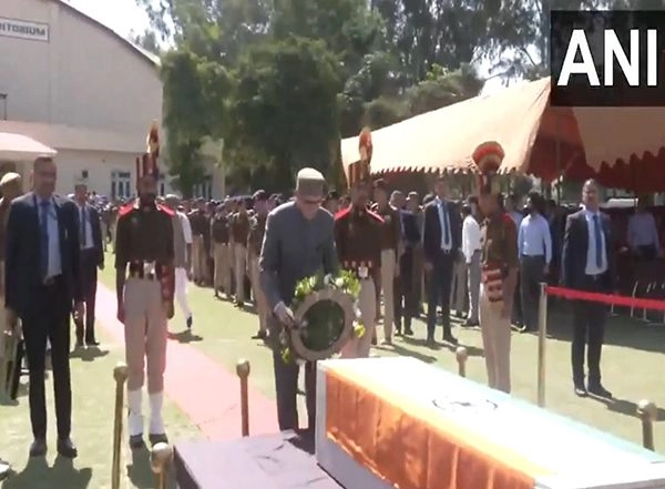 India News | J-K: Wreath-laying Ceremony Held for Head Constable Jagbir Singh Killed in Kathua Encounter