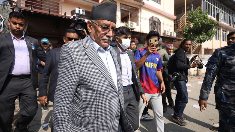 World News | Nepal's Former PM Dahal Accuses Former King of Inciting Violence, Urges Govt to Take Actions