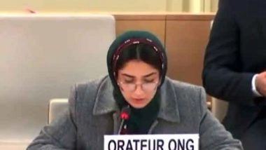 World News | Baloch Activist Demands Global Action Against Human Rights Violations in Balochistan