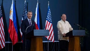 World News | US to Strengthen Military Ties with Philippines to Counter China's Aggression in Indo-Pacific