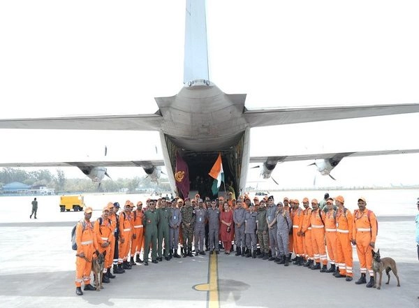 World News | India Sends 80-member NDRF Team to Earthquake-hit Myanmar