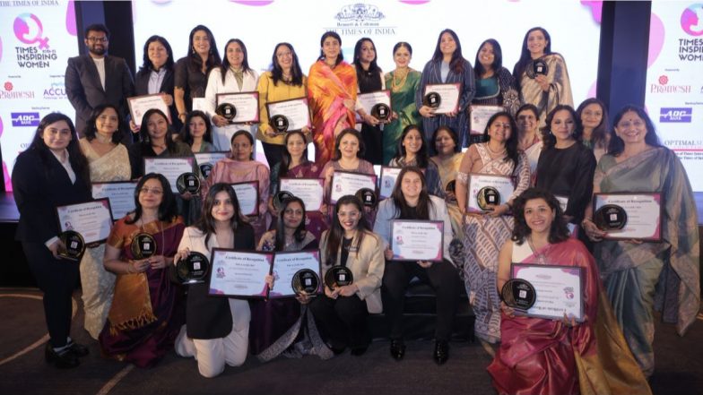 Business News | Gujarat Honors Trailblazing Women at Times Inspiring Women 2024-25