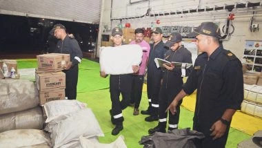 World News | India Sends 40 Tonnes of Aid to Quake-hit Myanmar