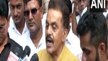 India News | Sanjay Nirupam Meets Police Authorities over Demand to Shut Non-veg Shops During Navratri