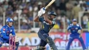 Sports News | IPL 2025: GT's Sai Sudharsan Continues Consistent Run, Secures Best Powerplay Batting Average in League's History