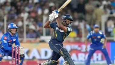 Sports News | IPL 2025: GT's Sai Sudharsan Continues Consistent Run, Secures Best Powerplay Batting Average in League's History