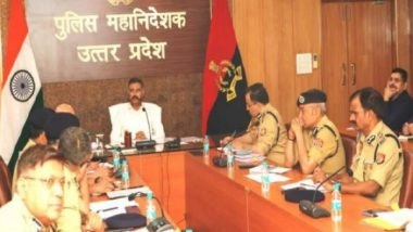 India News | Uttar Pradesh DGP Prashant Kumar Holds Review Meeting in View of the Upcoming Festivals