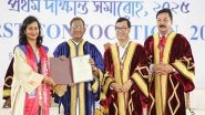 India News | 21st Century, Era of Digital Revolution: Assam Governor Presents Degrees During First Convocation of Bhattadev University