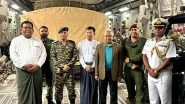 World News | India Deploys Specialised HDRA Team to Earthquake-hit Myanmar Under Operation Brahma