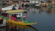 India News | Tourists Enjoy Shikara Ride and Beauty of Dal Lake Srinagar