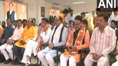 India News | Uttar Pradesh Dy CM Brajesh Pathak, Delhi CM Rekha Gupta, Other BJP Leaders Listen to PM Modi's 120th 'Mann Ki Baat'