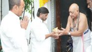 India News | Ugadi Celebrations: Telangana Deputy CM Offers Special Prayers at Nalla Pochamma Temple