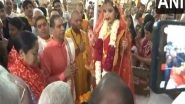 India News | Delhi CM Rekha Gupta Offers Prayers at Chhatarpur Temple, Performs 'Kanya Pujan' on First Day of Chaitra Navratri