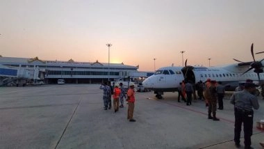 World News | Operation Brahma: Indian Relief Team Lands in Myanmar, Begins Rescue Efforts