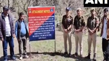 India News | Poonch Police Attach Properties of Terror Accused Who Fled to POJK