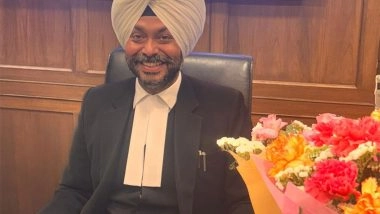 India News | Punjab New Advocate General Maninderjit Singh Bedi Takes Charge of His Office
