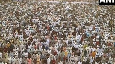 India News | Tamil Nadu: Coimbatore Celebrates Eid Ul-Fitr, People Gather to Offer Prayers on Auspicious Occasion