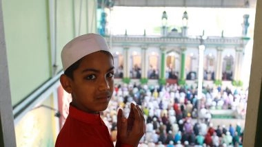 World News | Nepal: Hundreds Gather for Mass Prayer in Mosque to Mark Eid-ul-Fitr