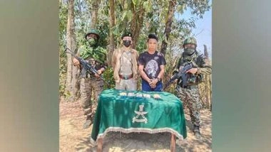 India News | Mizoram: Assam Rifles Seizes Heroin Worth over Rs 39 Lakh in Champhai, One Held
