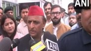 India News | Samajwadi Party Against Waqf Amendment Bill Like Most Parties: Akhilesh Yadav