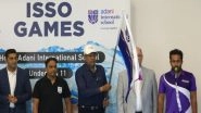Sports News | Cricket Legend Kapil Dev Inaugurates ISSO Swimming Regional at Adani International School