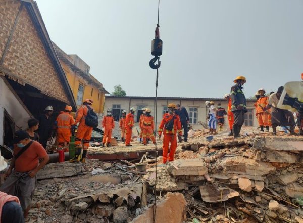 World News | Rescue Teams from India Continue Search for Myanmar Quake Survivors, More Aid to Follow