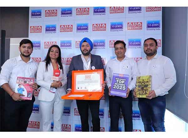 Business News | VI- John Enters Asia Book of Records for 'Grooming Ka Mahakumbh'