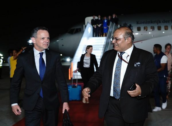 World News | Netherlands Foreign Minister Veldkamp Arrives in India, Set to Meet EAM Jaishankar