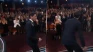 Adrien Brody Tosses Chewed Gum at GF Georgina Chapman Before Accepting Best Actor for ‘The Brutalist’ at Oscars 2025 (Watch Viral Video)