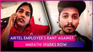 ‘Marathi Is Not Important’: Airtel Gallery’s Female Employee in Mumbai Refuses To Speak in Marathi With Customer, Viral Video Sparks Row