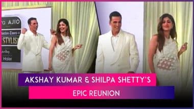 Akshay Kumar & Shilpa Shetty Kundra Reunite After 30 Years at an Event, Groove to ‘Chura Ke Dil Mera’