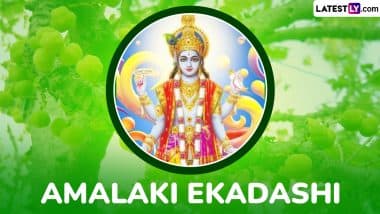 Amalaki Ekadashi 2025 Greetings and HD Images for Free Download Online: Celebrate Amla Ekadashi With Lord Vishnu Wallpapers, Quotes and Messages