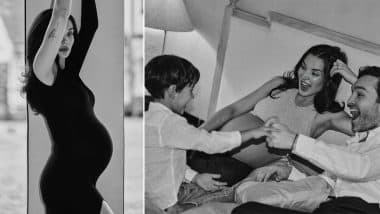 Pregnant Amy Jackson Flaunts Baby Bump in New Pics, Shares Heartwarming Family Moments Before Welcoming Second Child