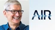 Apple CEO Tim Cook Announces Launching New ‘Air’ Products This Week, M4 MacBook Air and M4 iPad Air Expected